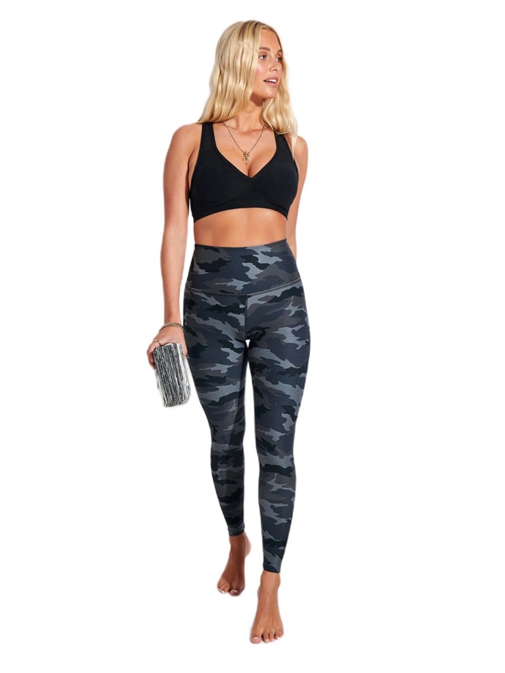 Beyond Yoga | Caught in the midi Spacedye camo leggings Women’s size XS
